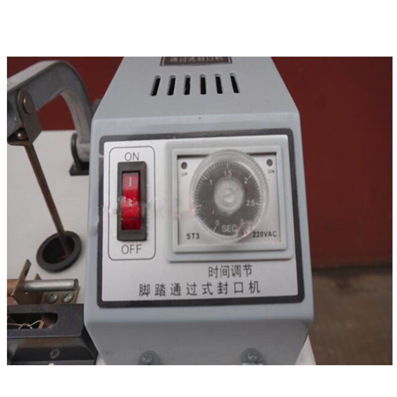 Foot Pedal Impulse Plastic Bags /Heat Package Sealer Shrinking Equipment Economic Packaging Tool