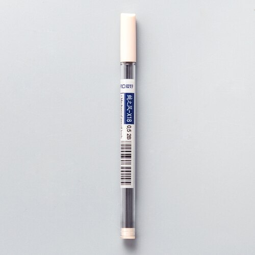 0.5/0.7mm 2B Plastic Mechanical Pencil Drawing writing Transparent Automatic Pencils Office school supplies propelling pencil: 2B Pen core 0.5mm