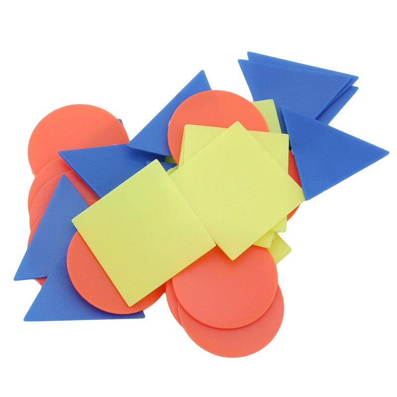 Fichas de conteo en forma de plástico para niños y bebés, juguetes coloridos de números y matemáticas, 30 piezas