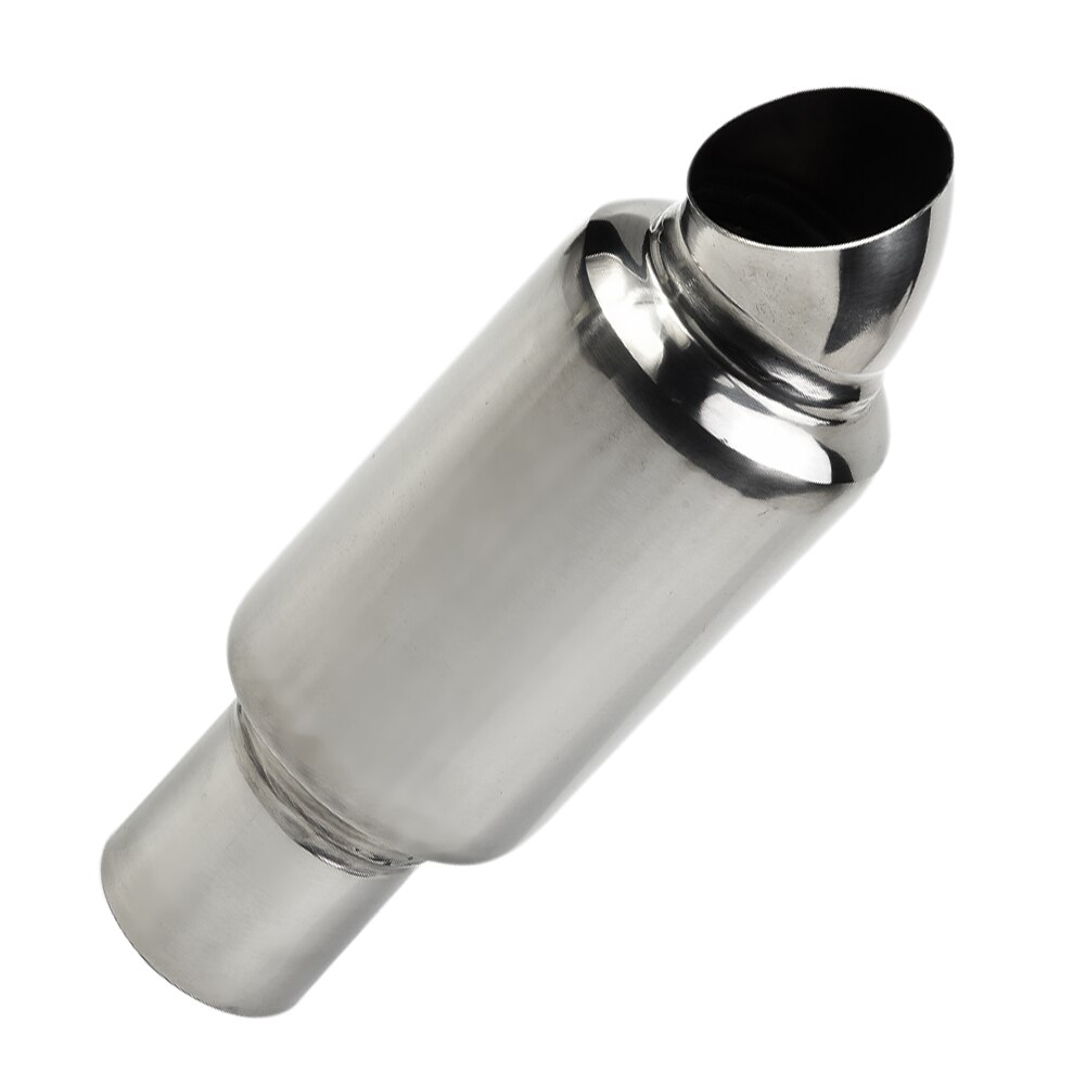 51mm Car Muffler Pipe Exhaust Downpipe Sound Tuning Exhaust Pipe Turbo Sound Whistle Vehicle Refit Device Auto Muffler Parts