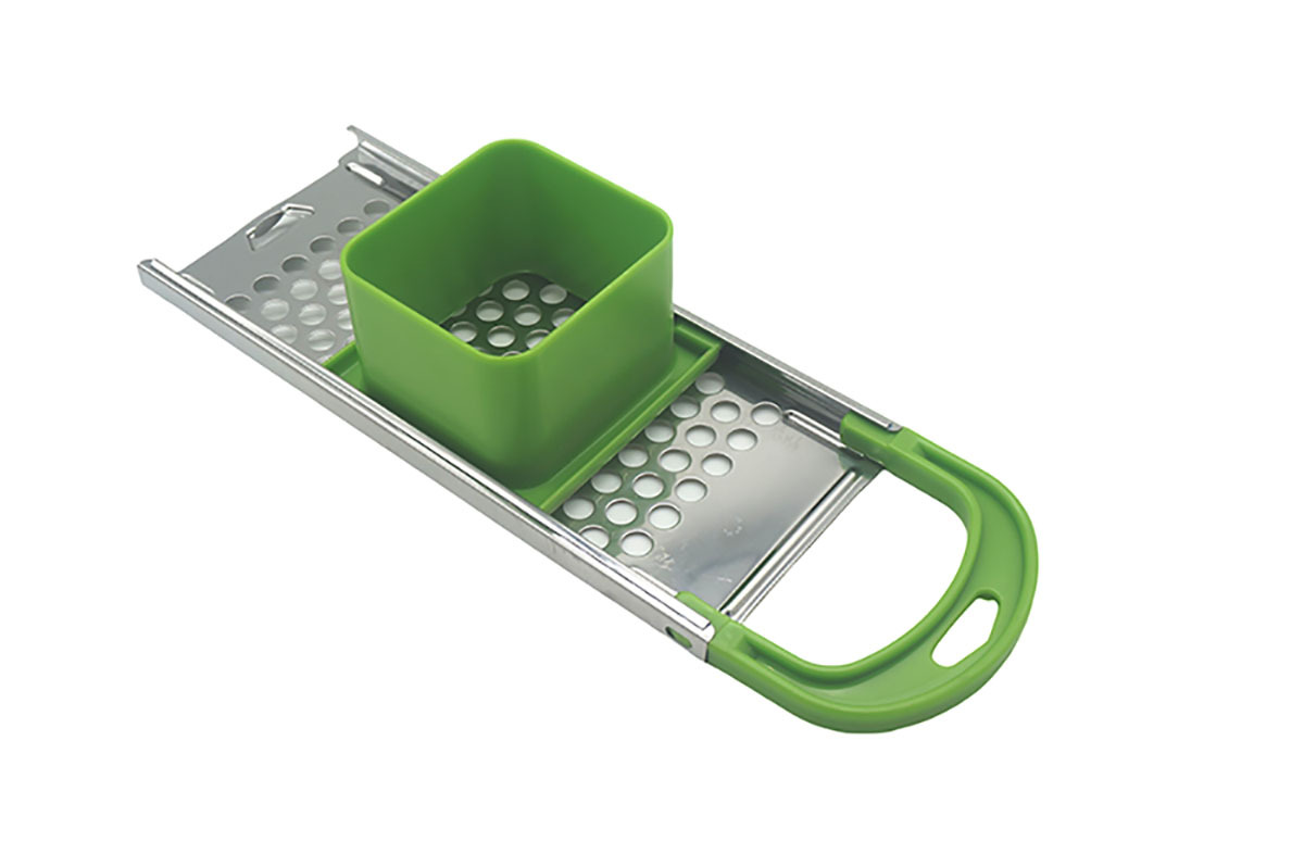 Spaetzle Maker Nokedli Szaggato Hungarian Dumplings Galuska Potato Slicer with Comfort Grip Handle Cooking Kitchen Accessories: green