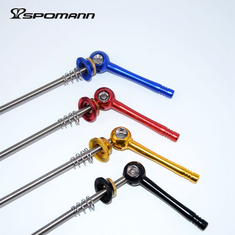 Ultralight Bicycle Quick Release Rod Titanium Alloy Quick Release Pole Mountain Wheel Group Quick Release Rod Riding Accessories
