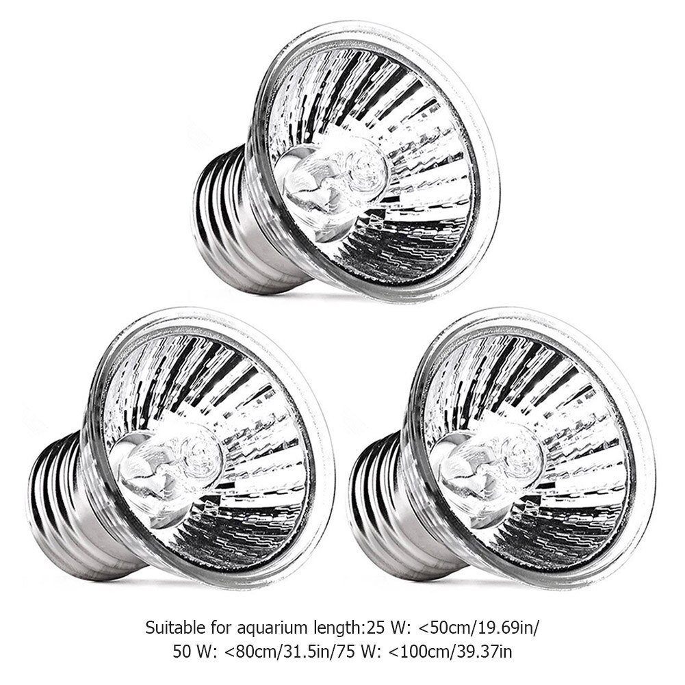 Reptile Lamp Turtle Basking UV Light Pet Amphibians Lizard Tortoise Heating Bulb for Home Turtle Caring Ornaments