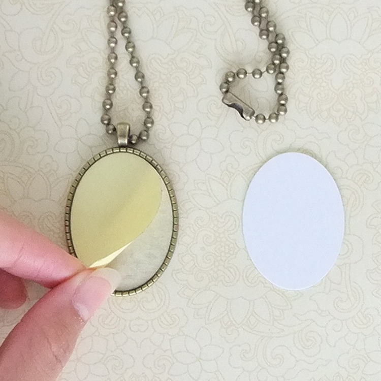 12pcs/lot Classic Pendant for Blank Sublimation INk Transfer Printing Heat Press DIY Can Print