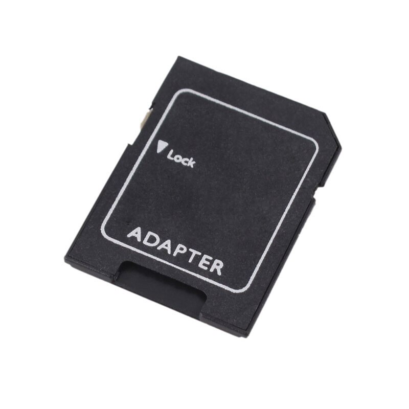 Microsd Mini lector de tarjetas TF Micro SD a SD Adaptador de Tarjeta de Memoria convertidor 10 unids/lote de