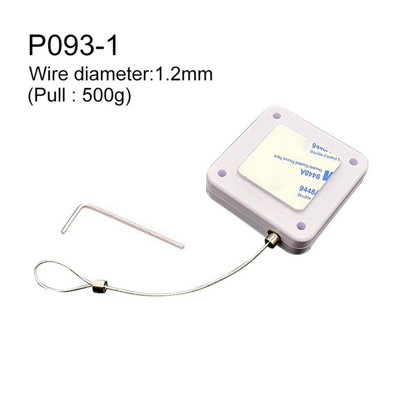 Multifunctional Automatic Door Closer Self Pull Line Quiet Anti-Pinching Door Closer For All Doors: white1