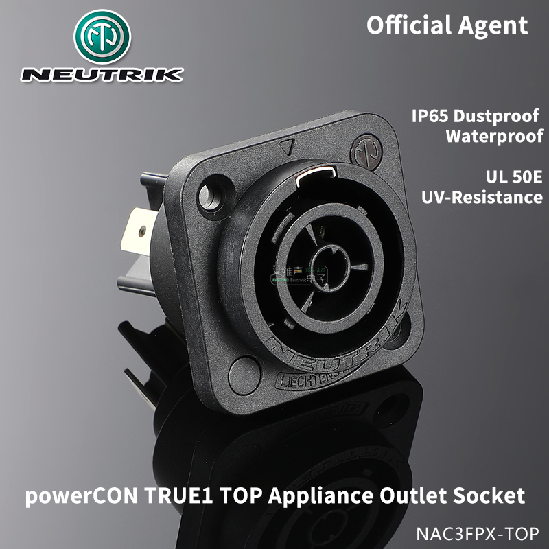 NEUTRIK powerCON TRUE1 TOP 20A Male Female Locking Cable Connector Plug LED Outdoor Aviation IP65 UL50E NAC3FX-W-TOP NAC3MPX-TOP: NAC3FPX-TOP