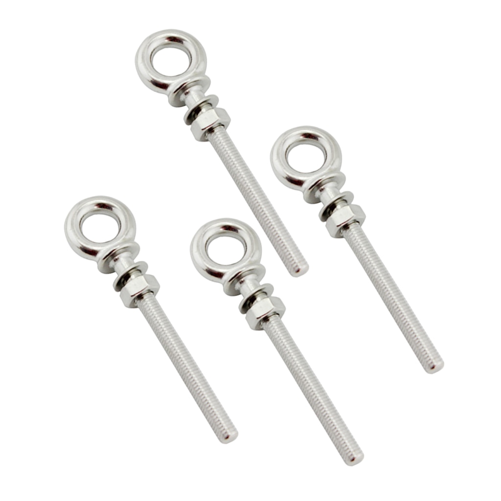 Perno de ojo de elevación de 8x100mm, acero inoxidable de naval Longshank (4)