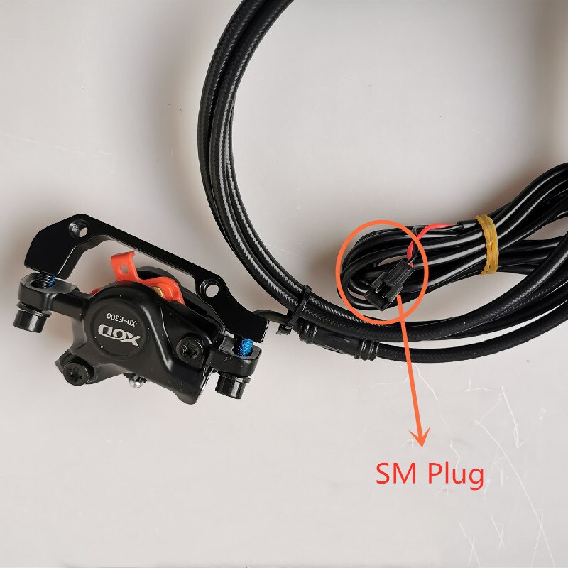 XOD Ebike bicicleta freno de disco hidráulico control de potencia eléctrica palanca de cambios freno de disco freno de bicicleta hidráulico enchufe SM
