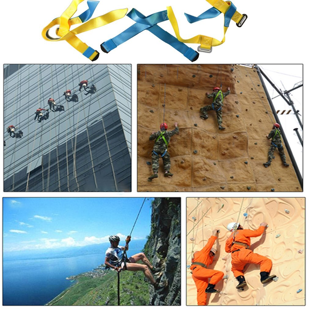 Fire Safety Half-Full Body Harness Fire Fighting Safety Strap Belt Climbing Self-Rescue Life-Saving Height Air Safty Belt