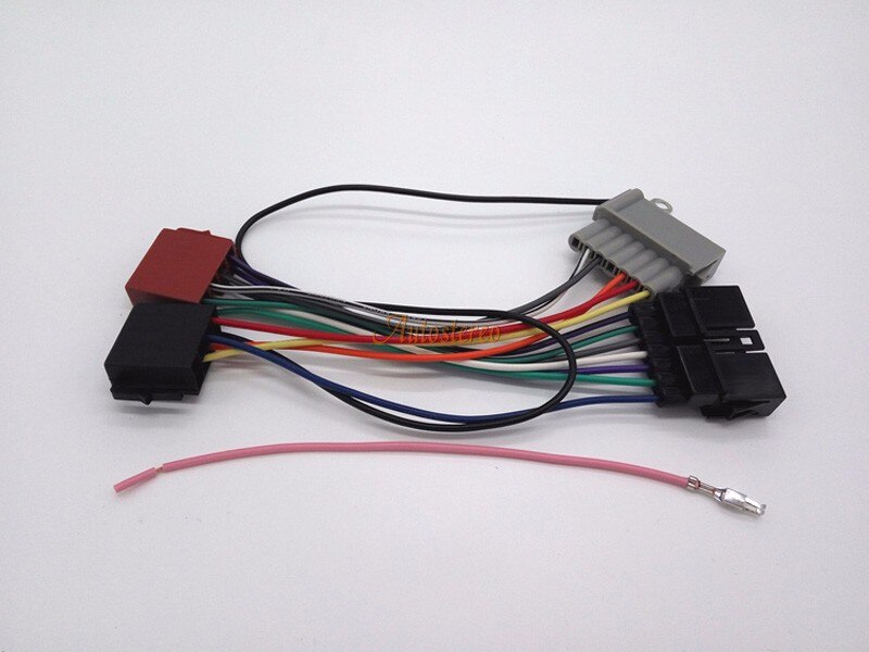 12-008 Iso Radio Adapter Voor Chrysler Dodge Jeep Radio Stereo Wire Kabel Kabelboom Connector Lead Loom Plug