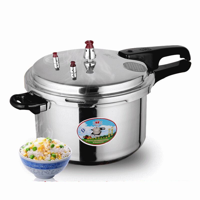 Olla a presión 3L olla a presión hogar Cocina de aleación de aluminio utensilios olla a presión frijoles carne vegetales sopas