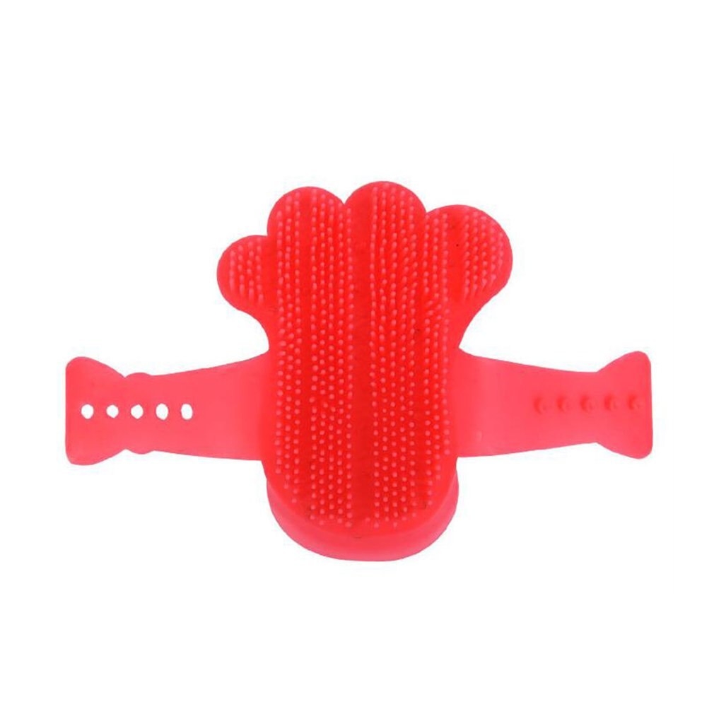 Pet Hond Kat Bad Borstel Kam Rubber Handschoen Haar Bont Grooming Masseren Massage Mit Huisdier Douche Hond Borstel