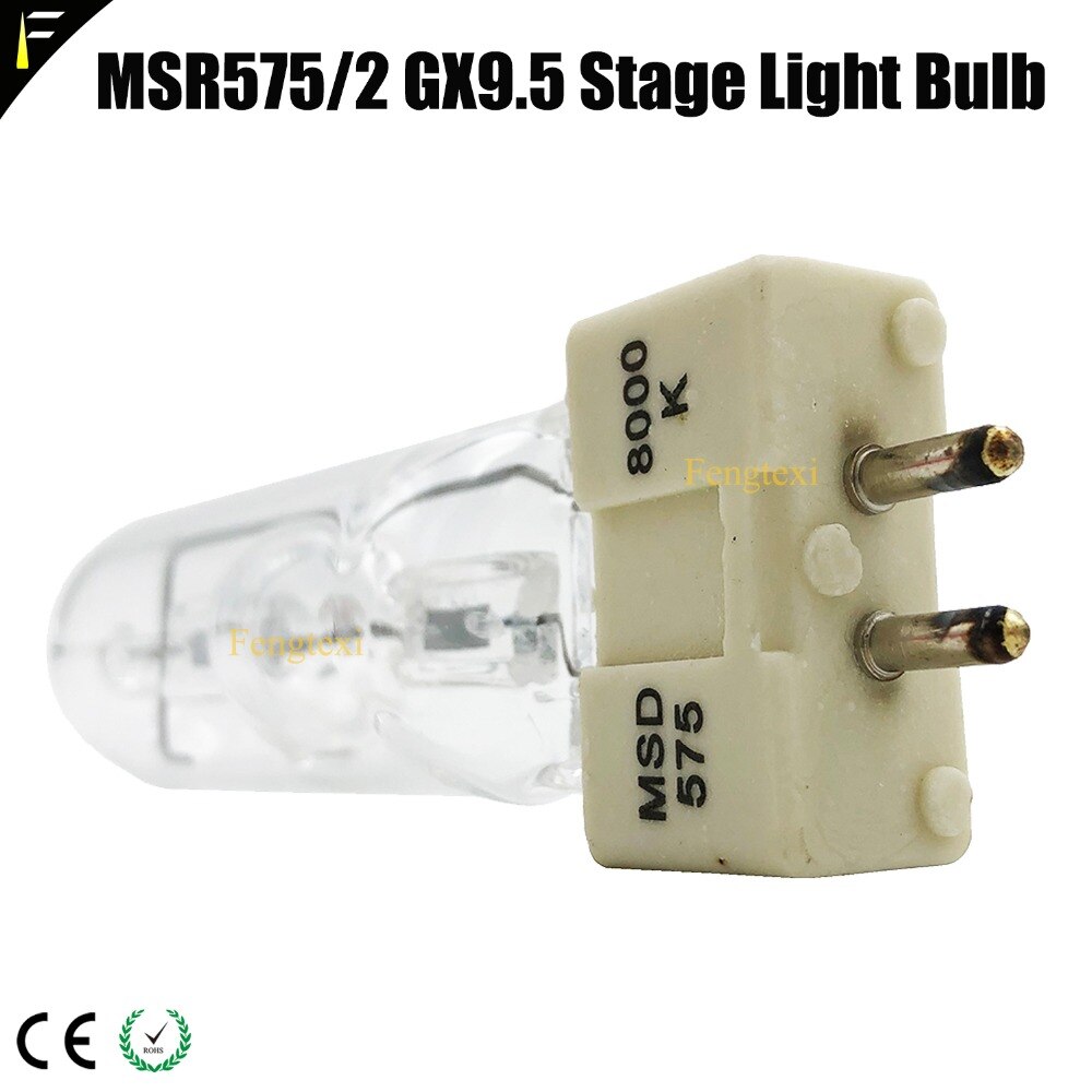 Msr 575/2 gx9.5 dator skakande pannlampa hsr 575/2 spotlight 575w single end video - belysning msr 575 metallhalogenlampa