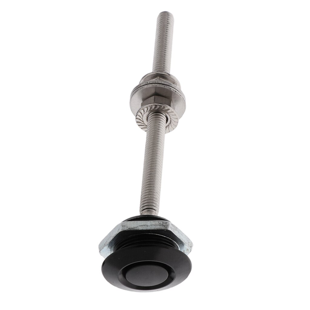 Quick Latch Low Profile Lockable Push Button Hood Pins 25mm Dia Aluminum alloy Safety Stability Durability
