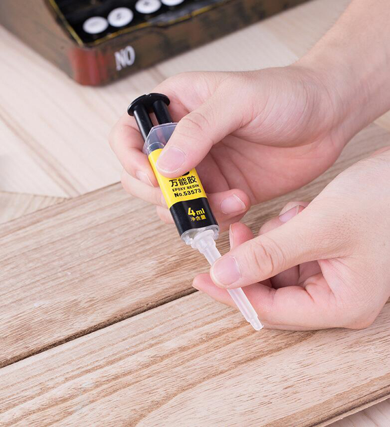 Cola ab de resina epóxi, à prova d'água, reparo rápido instantâneo, cola super líquida forte para soldagem de cola de metal, madeira, plástico