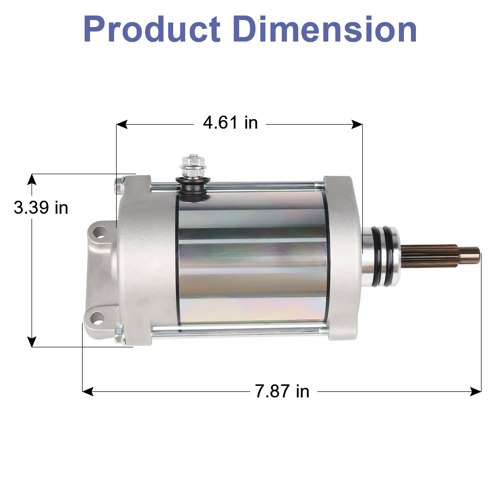 Motorcycle Electrical Engine Starter For Polaris Ranger XP 900 Crew 12V Motorcycles Accessories