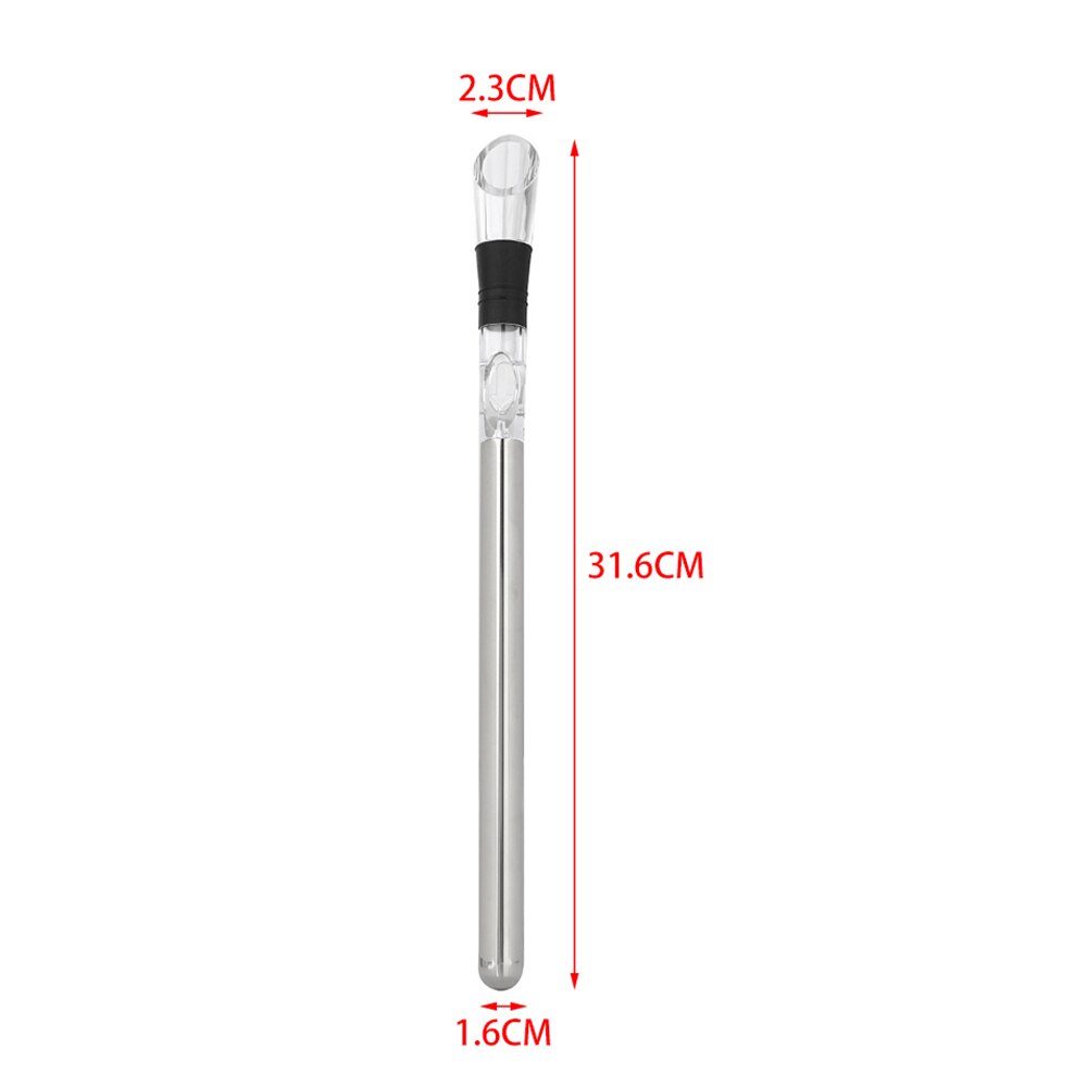 3 In 1 Wijn Chiller Stick Rvs Chilling Rod Met Beluchter En Schenker Voor Party Wijn Cooling Sticks Koeler accessoires