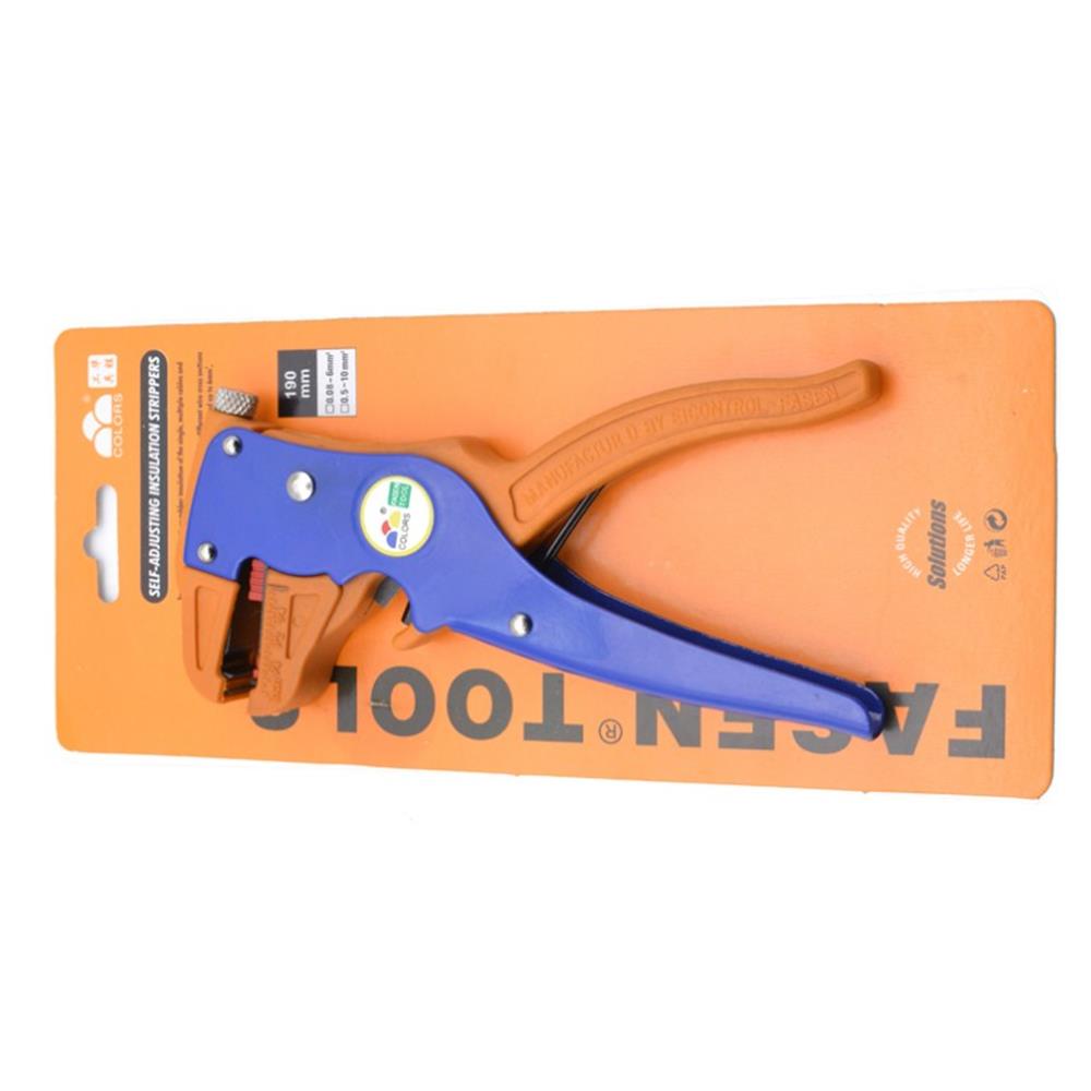 Abisolieren Zangen Automatische 0,08-2,5mm 28-13AWG Cutter Kabel Schere Draht Stripper Werkzeug FS-D3 Multitool Einstellbare Präzision