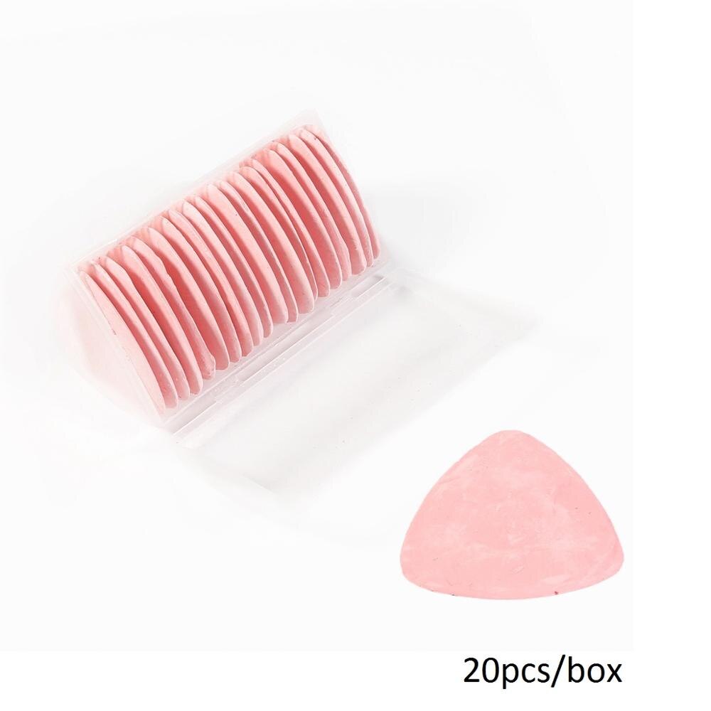 Sarti in tessuto multicolore gesso cancellabile pennarello in tessuto patchwork modello di abbigliamento impostato di attrezzi per cucire fai-da-te accessori per cucito: 20pezzi rosa