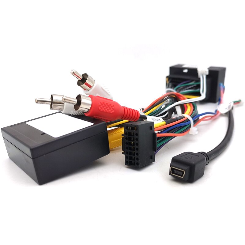 16pin Android Car Wiring Harness With Canbus box For Jeep Cherokee 15~19/Compass(17–20)/Grand