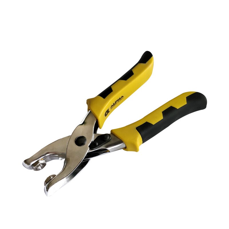 1pc prensa fria alicate para raquete de badminton grommet braçadeira puxar tubo de pressão bell ferramenta raquete threading pinça pinças