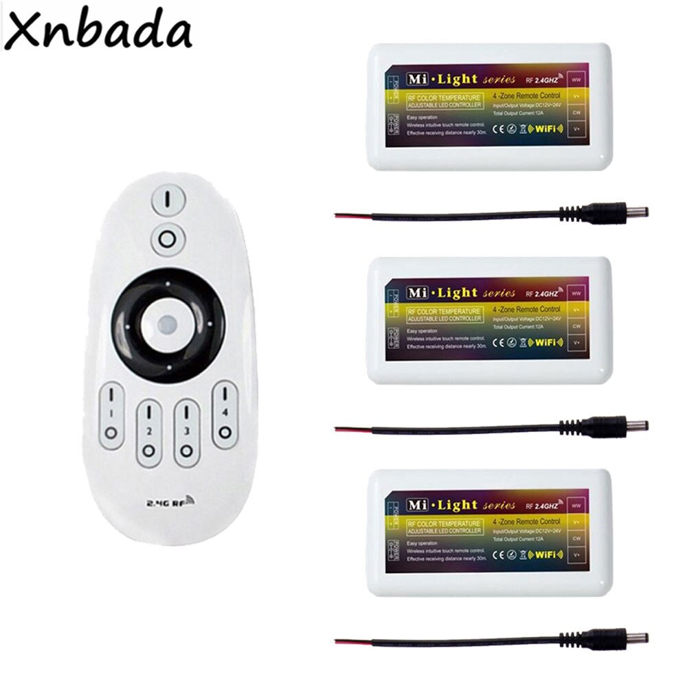 Milight FUT035 Led Dimmer Controller DC12-24V Miboxer 2.4G Draadloze Rf 4-Zone Touch Ct Afstandsbediening: Combination 3