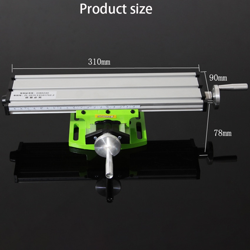 Multifunction Worktable Precision Milling Working Cross Table X Y-axis Working Table Compound Slide Table For Electric Drill