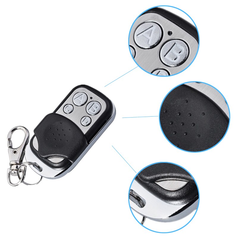 PROTECO fixed code 433mhz remote transmitter PROTECO TX433 PTX433 405 wireless relay grabber garage control