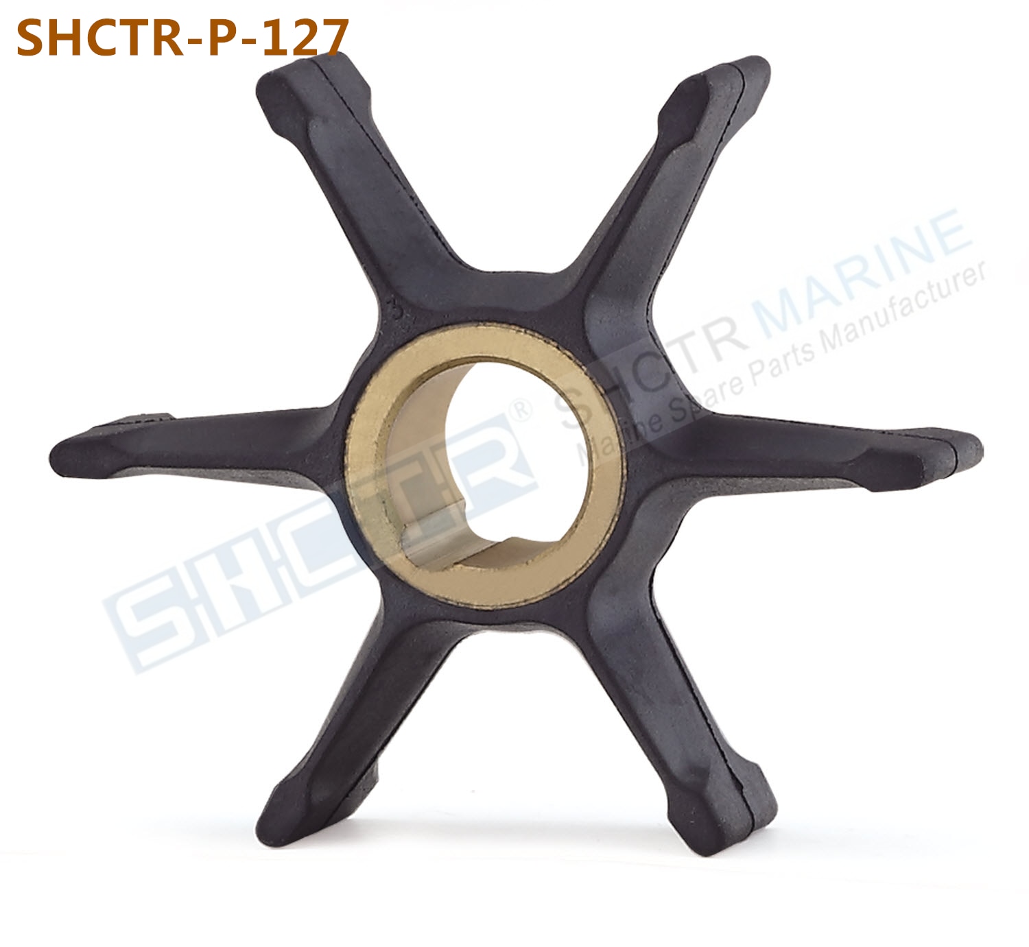 SHCTR Outboard impeller for Mercruiser OEM 389589 777129,Sierra 18-3055,CEF 500345,Mallory 9-45202,40/50/55/60HP