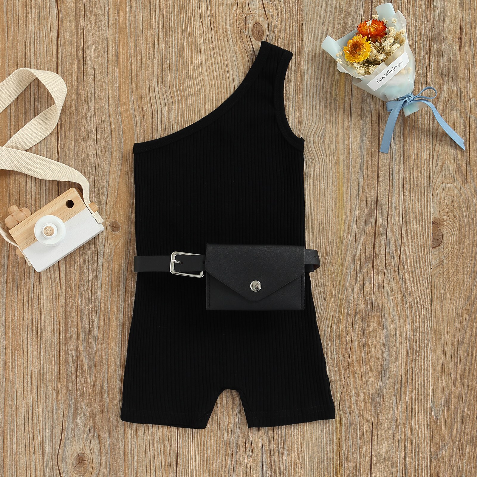VILEBREQUIN Girls Sleeveless Cotton Playsuit Solid main image 1