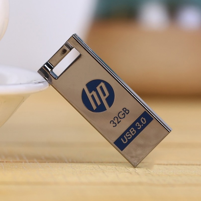 Unidad Flash HP Metal USB3.0 128GB Pendrive 64GB 32GB 16GB memoria de alta velocidad para ordenador portátil TV Coche