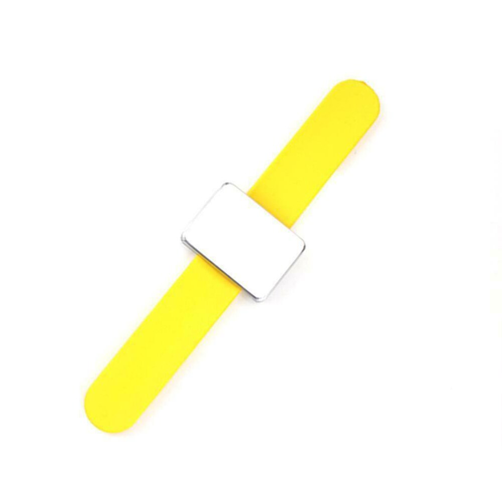 7 farver magnetisk nål aspirator silikone magnet armbånd magnetiske sy pins pinhynde diy gør sy forsyninger: Gul