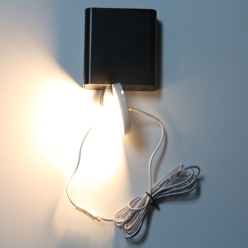 Diy-netzteilbox mit 3x x 18650 akkus , 5v x usb-anschlüssen und  + 3.5 5.5 1.35mm 9v + 12v 2.1mm usv-anschlüssen für wlan-router, modem und überwachungskamera