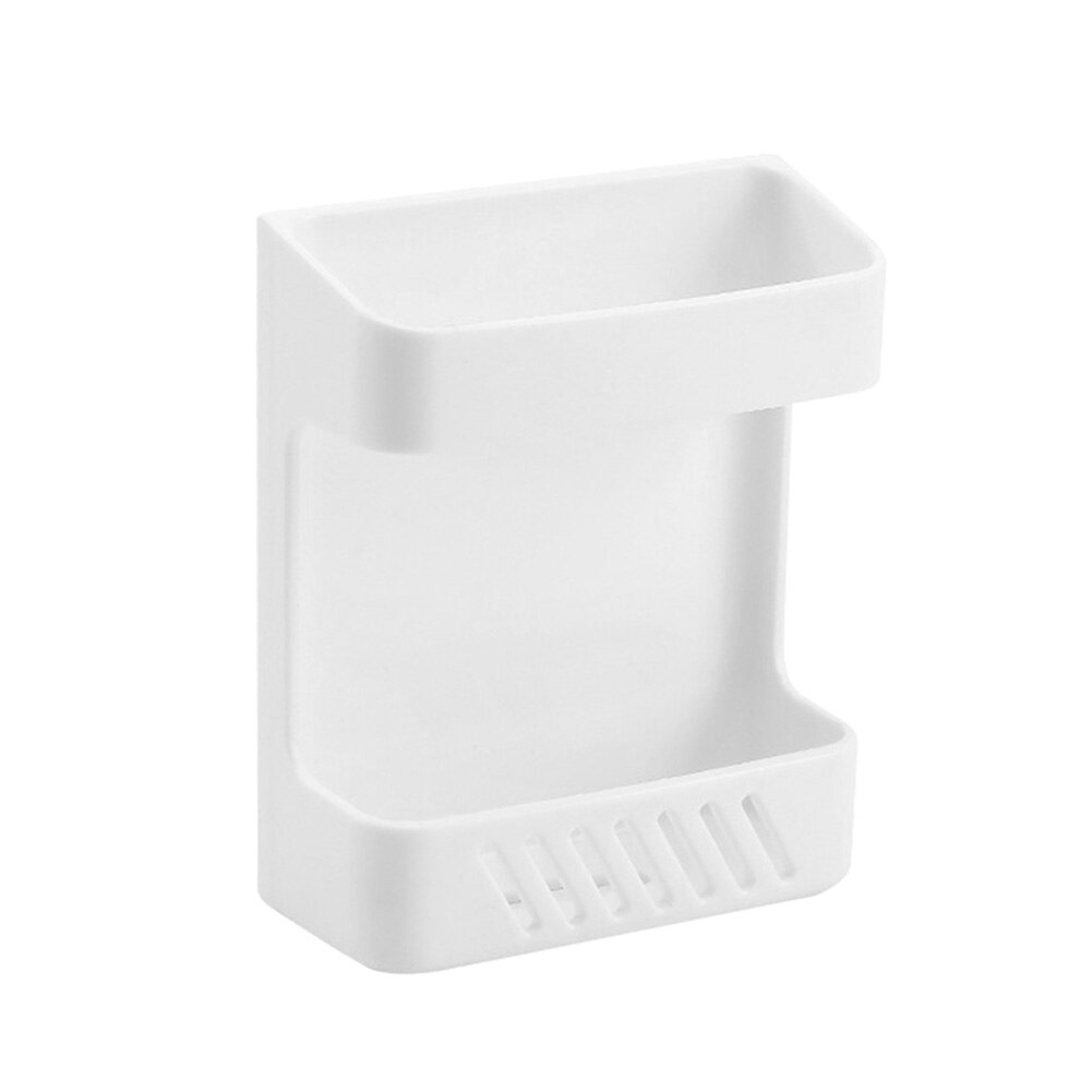 Organisateur mural de chargement de téléphone portable, boîte de rangement, télécommande, support, prise: 04