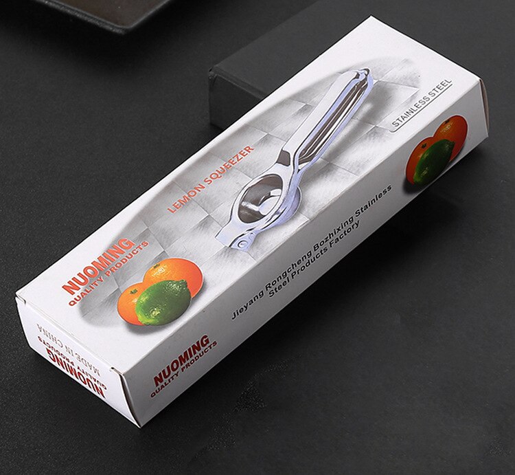 Kitchen Handheld Lemon Squeezer Stainless Steel 304 Hand Press Juicer Manual Citrus for Juicing Lemon ＆ Limes, Vegetables: Thin section