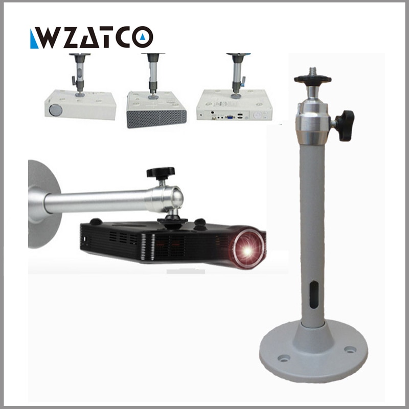 Projektorbøjle loftmonteret mini-beslag kamera stativfunktion metal vægmontering til wzatco-projektorer
