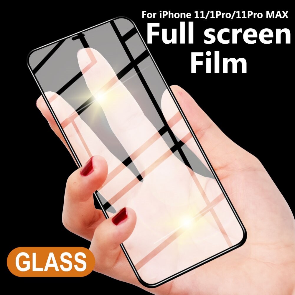 9D Anti-Scratch Mobile Phone Screen Full Screen Protection Tempered Glass Hd Protective Film For Iphone 12 Series