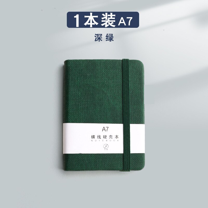 A6/A7 Portable Notebook Office Pocket Book Mini Student Office Financial Management Hand Book Memo Diary Planner Agenda: GN / A7