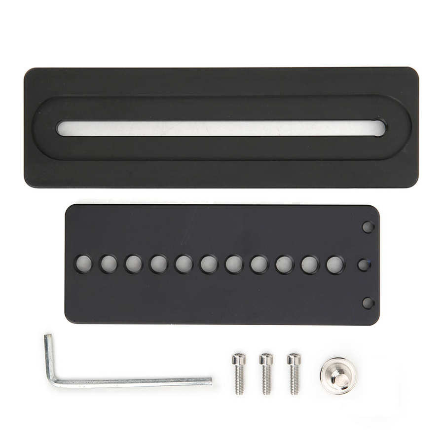 Plaque de dégagement rapide en forme de L pour appareil photo universel en métal