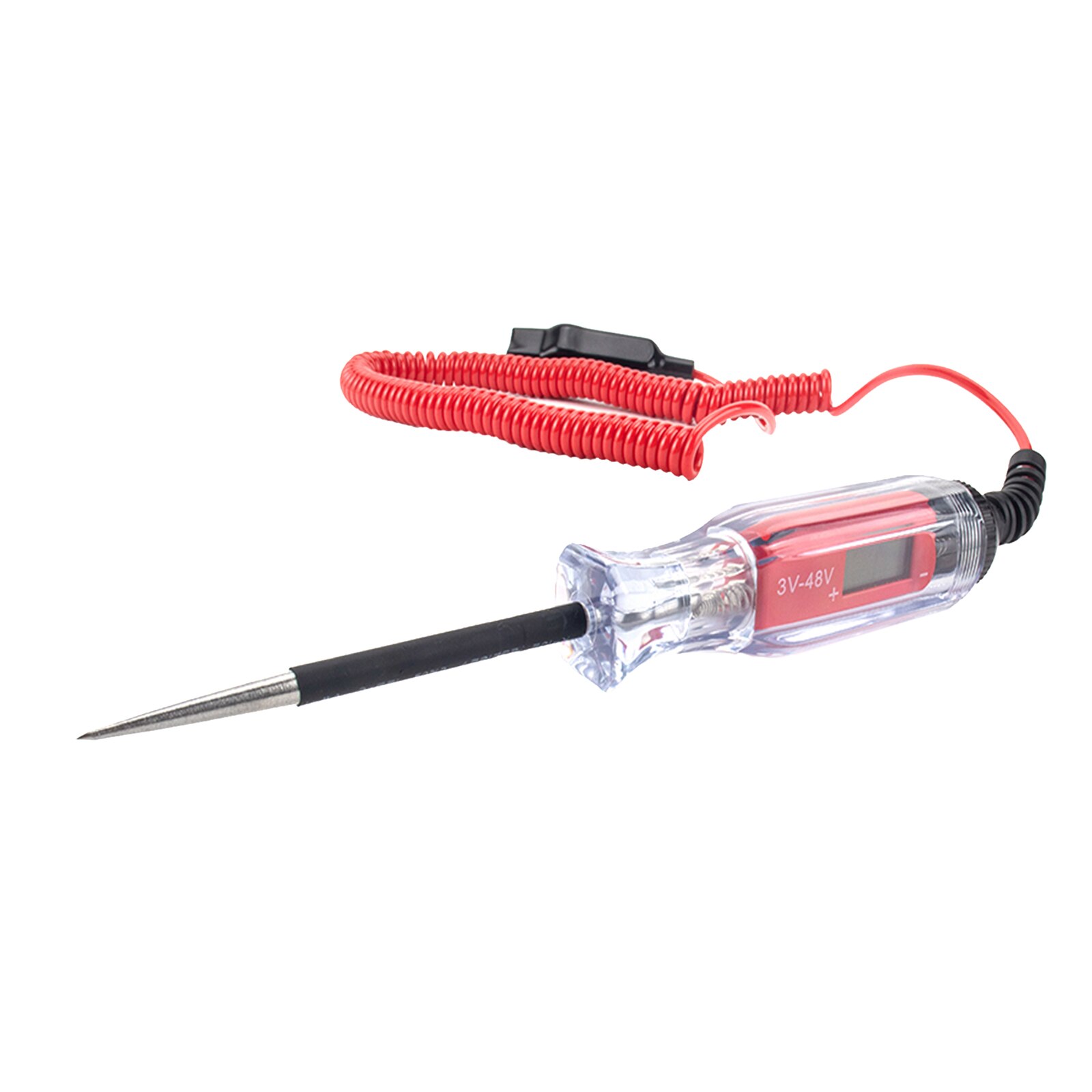 Large Size 3-48V Auto Digital LCD Circuit Tester Truck with Stainless Probe