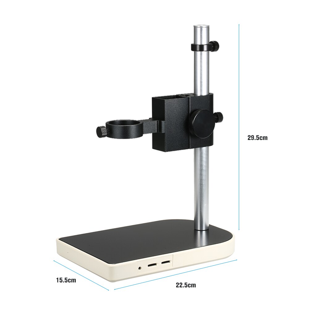 KKMOON CCD Industriële Camera Houder 41mm Adjsutable Industrie Lab Microscoop Lens Tafel Stand Dual Ring Vaste Houder
