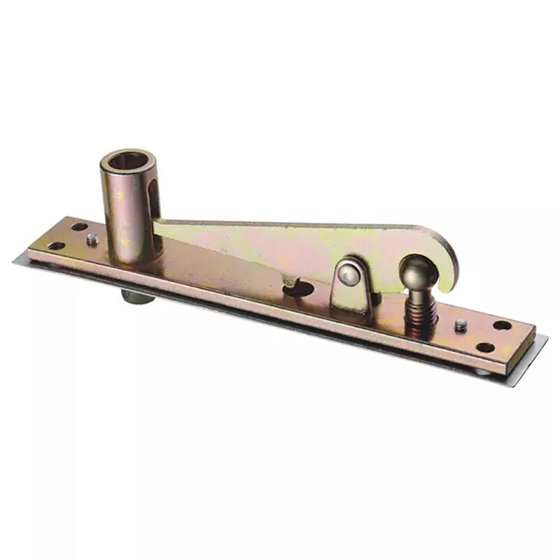 100kgs~200kgs Load capacity floor spring door accessories iron casting rocker+upper rotating pivot+top pivot door closer PJ02