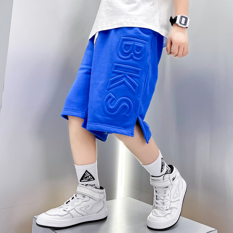 Pantaloncini per ragazzi 2022 pantaloni sportivi in cotone estivo bambini Casual pantaloncini neri grigi abbigliamento sportivo per ragazzi 5 6 8 10 12 14 anni
