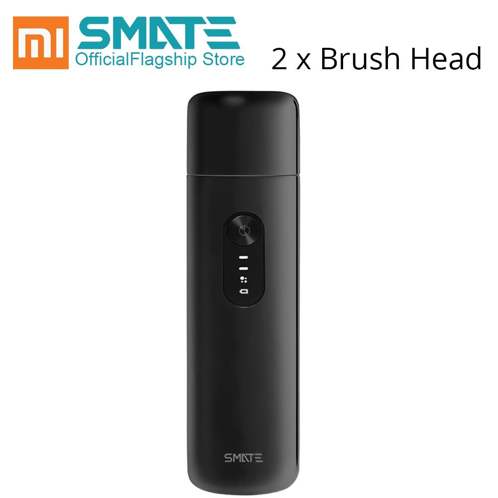 For Xiaomi Electric Facial Cleanser Face Cleaning Skin Pore Cleaner Body Cleansing Machine Massage For Home With 3 Brush Heads: Default Title