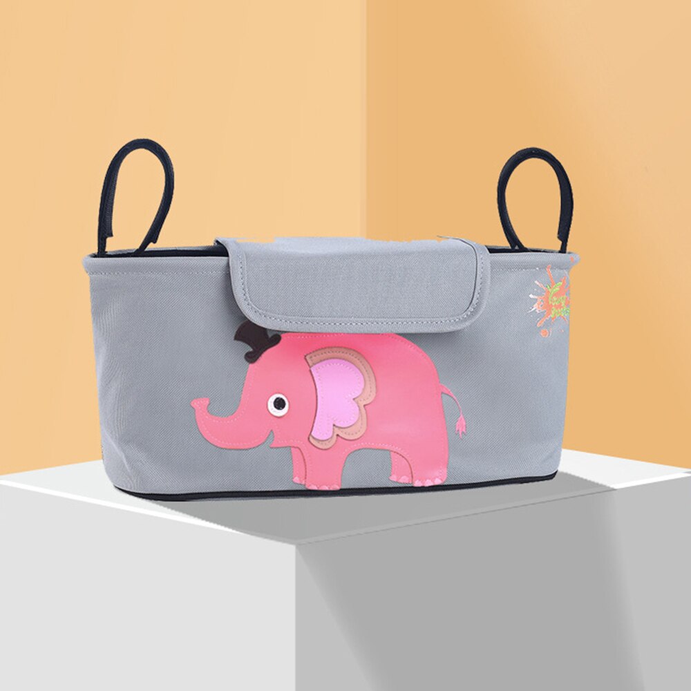 Multi-function diaper bag Cartoon Baby Stroller Bag Organizer Bag Nappy diaper bag Pram Cart Basket Hook Stroller Accessories: 1