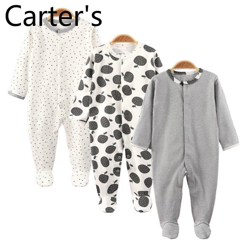 Carter's 24 Month Girl Clothes Newborn Girl Jumpsuit Jumpsuit Infant Baby Boy Clothes Kid Clothes Cotton long sleeves Born