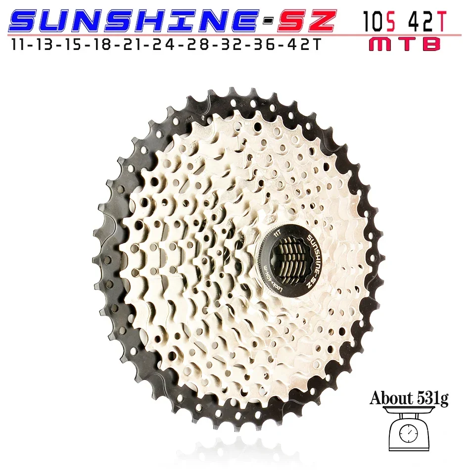 Stalshine-Pignon de roue libre VTT, cassette de vélo, 8 vitesses, 9 vitesses, 10 vitesses, 11 vitesses, 12 vitesses, 11T-32T, 36T, 40T, 42T, 46T, 50T, 52T, HG roue libre pour WinterMANO/SRAM: violet
