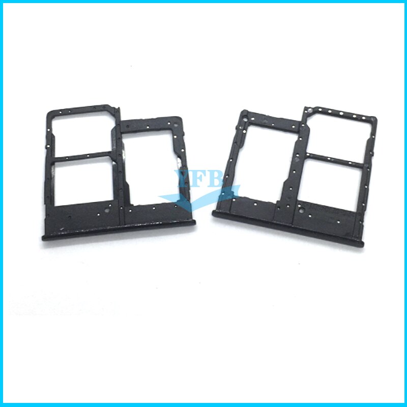 Suporte da bandeja do cartão sim & sd para samsung galaxy a20e a202 a202f a202ds dupla suporte do cartão peças de reposição