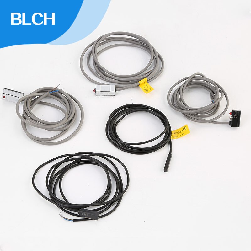 BLCH 10PCS Air Pneumatic Cylinder Magnetic Reed Switch Sensor D-A73 D-Z73 D-A93 D-C73 D-A54 D-B54 CS1-G J S U F Proximity Sensor